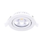 Noxion LED Inclinabile Slim Spot Bianca 6W 550lm - 930 Luce Calda | Ritaglio 75mm - IP54 - Miglior resa cromatica  Noxion LED Inclinabile Slim Spot Bianca 6W 550lm - 930 Luce Calda | Ritaglio 75mm - IP54 - Miglior resa cromatica