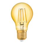 Osram Vintage 1906 LED E27 Pera Filamento Oro 4W 410lm - 824 Bianco Molto Caldo | Sostitutiva 40W Osram Vintage 1906 LED E27 Pera Filamento Oro 4W 410lm - 824 Bianco Molto Caldo | Sostitutiva 40W