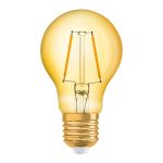 Osram Vintage 1906 LED E27 Pera Filamento Oro 2.5W 220lm - 824 Bianco Molto Caldo | Sostitutiva 25W Osram Vintage 1906 LED E27 Pera Filamento Oro 2.5W 220lm - 824 Bianco Molto Caldo | Sostitutiva 25W