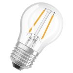 Osram Classic LED E27 Sferica Filamento Chiara 4W 470lm - 827 Bianco Molto Caldo | Sostitutiva 40W Osram Classic LED E27 Sferica Filamento Chiara 4W 470lm - 827 Bianco Molto Caldo | Sostitutiva 40W