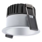 Ledvance Faretti LED Scurolight Aluminium Argento 8W 680lm 36D - 930 Luce Calda | Ritaglio 68mm - IP44 - Miglior resa cromatica - Dimmerabile Ledvance Faretti LED Scurolight Aluminium Argento 8W 680lm 36D - 930 Luce Calda | Ritaglio 68mm - IP44 - Miglior resa cromatica - Dimmerabile