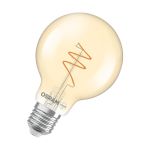 Osram Vintage 1906 LED E27 Globe Filamento Twist Oro 4.9W 470lm - 927 Bianco Molto Caldo | Miglior Resa Cromatica - Dimmerabile - Sostitutiva 40W Osram Vintage 1906 LED E27 Globe Filamento Twist Oro 4.9W 470lm - 927 Bianco Molto Caldo | Miglior Resa Cromatica - Dimmerabile - Sostitutiva 40W