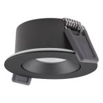 Ledvance Faretti LED Air Adjust Aluminium Nero 4W 320lm 36D - 930 Luce Calda | Ritaglio 68mm - IP23 - Miglior resa cromatica - Dimmerabile Ledvance Faretti LED Air Adjust Aluminium Nero 4W 320lm 36D - 930 Luce Calda | Ritaglio 68mm - IP23 - Miglior resa cromatica - Dimmerabile