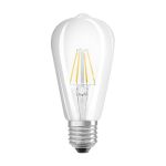 Ledvance Classic LED E27 Edison Filamento Chiara 5.8W 806lm - 927 Bianco Molto Caldo | Miglior Resa Cromatica - Dimmerabile - Sostitutiva 60W Ledvance Classic LED E27 Edison Filamento Chiara 5.8W 806lm - 927 Bianco Molto Caldo | Miglior Resa Cromatica - Dimmerabile - Sostitutiva 60W