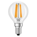 Ledvance Classic LED E14 Pera Filamento Chiara 4.2W 470lm - 927 Bianco Molto Caldo | Miglior resa cromatica - Dimmerabile - Sostitua 40W Ledvance Classic LED E14 Pera Filamento Chiara 4.2W 470lm - 927 Bianco Molto Caldo | Miglior resa cromatica - Dimmerabile - Sostitua 40W