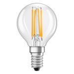 Ledvance Classic LED E14 Pera Filamento Chiara 4W 470lm - 827 Bianco Molto Caldo | Sostitua 40W Ledvance Classic LED E14 Pera Filamento Chiara 4W 470lm - 827 Bianco Molto Caldo | Sostitua 40W