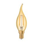 Ledvance Vintage 1906 LED E14 Candela Oro 1.5W 120lm - 824 Bianco Molto Caldo | Sostitua 15W Ledvance Vintage 1906 LED E14 Candela Oro 1.5W 120lm - 824 Bianco Molto Caldo | Sostitua 15W