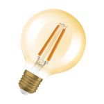 Osram Vintage 1906 LED E27 Globe Filamento Oro 7.2W 806lm - 824 Bianco Molto Caldo | Sostitutiva 60W Osram Vintage 1906 LED E27 Globe Filamento Oro 7.2W 806lm - 824 Bianco Molto Caldo | Sostitutiva 60W