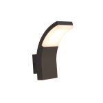 Ansell LED Luce da parete Senza Grafite 6.5W 366lm - 840 Bianco Freddo | IP54 Ansell LED Luce da parete Senza Grafite 6.5W 366lm - 840 Bianco Freddo | IP54