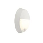 Ansell Bulkhead LED Helder Circolare Palpebra Bianca 12.5W 1058lm - 830-840-865 CCT | 215mm - IP54 - Sensore di movimento e luce Ansell Bulkhead LED Helder Circolare Palpebra Bianca 12.5W 1058lm - 830-840-865 CCT | 215mm - IP54 - Sensore di movimento e luce