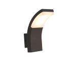 Ansell LED Luce da parete Senza Grafite 6W 410lm - 830 Luce Calda | IP54 Ansell LED Luce da parete Senza Grafite 6W 410lm - 830 Luce Calda | IP54