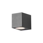 D'Lite LED Luce Da Parete Vrebos Aluminium Nero | Adatto Per 1x GU10 D'Lite LED Luce Da Parete Vrebos Aluminium Nero | Adatto Per 1x GU10