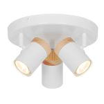 D'Lite Faretti Beitem Metallo Ghiaccio Bianca FSC Legna | Adatto Per 3x GU10 D'Lite Faretti Beitem Metallo Ghiaccio Bianca FSC Legna | Adatto Per 3x GU10