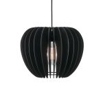 Nordlux Luce Pendente Tribeca 38 Nero Legna | E27 Max 60W Nordlux Luce Pendente Tribeca 38 Nero Legna | E27 Max 60W