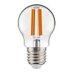 Noxion Lucent Lustre LED E27 Sferica Filamento Chiara 4.5W 470lm - 827 Bianco Molto Caldo | Dimmerabile - Sostitutiva 40W Noxion Lucent Lustre LED E27 Sferica Filamento Chiara 4.5W 470lm - 827 Bianco Molto Caldo | Dimmerabile - Sostitutiva 40W