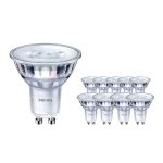 Confezione Multipack 10x Philips Corepro LED Faretti GU10 PAR16 4.6W 370lm 36D - 830 Luce Calda | Sostitutiva 50W Confezione Multipack 10x Philips Corepro LED Faretti GU10 PAR16 4.6W 370lm 36D - 830 Luce Calda | Sostitutiva 50W