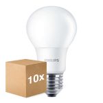 Confezione Multipack 10x Philips Corepro LED Bulbo E27 Pera Ghiaccio 8W 806lm - 830 Luce Calda -  | Sostitutiva 60W Confezione Multipack 10x Philips Corepro LED Bulbo E27 Pera Ghiaccio 8W 806lm - 830 Luce Calda -  | Sostitutiva 60W