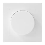 Noxion Piastra di copertura per Dimmer LED | Bordo duro - Bianca Noxion Piastra di copertura per Dimmer LED | Bordo duro - Bianca