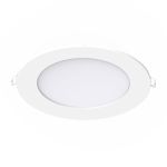 Noxion Downlight LED Slim V2.0 12W 1200lm 120D - 840 Bianco Freddo | 170mm - Ritaglio 150mm - IP44 - 1-10v Dimmerabile  Noxion Downlight LED Slim V2.0 12W 1200lm 120D - 840 Bianco Freddo | 170mm - Ritaglio 150mm - IP44 - 1-10v Dimmerabile