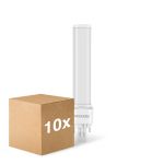Confezione Multipack 10x Noxion Lucent PL-S LED 4.3W 540lm - 830 Luce Calda -  | Sostitutiva 9W Confezione Multipack 10x Noxion Lucent PL-S LED 4.3W 540lm - 830 Luce Calda -  | Sostitutiva 9W