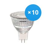 Confezione Multipack 10x Noxion Faretti LED GU5.3 MR16 6.1W 621lm 36D - 840 Bianco Freddo | Sostitutiva 50W Confezione Multipack 10x Noxion Faretti LED GU5.3 MR16 6.1W 621lm 36D - 840 Bianco Freddo | Sostitutiva 50W