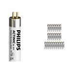 Confezione Multipack 25x Philips MASTER Actinic BL T5 Short 8W - Ultravioletto | 29cm Confezione Multipack 25x Philips MASTER Actinic BL T5 Short 8W - Ultravioletto | 29cm