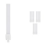 Confezione Multipack 10x Ledvance Dulux-S LED 6W - 830 Luce Calda -  | Sostitutiva 18W Confezione Multipack 10x Ledvance Dulux-S LED 6W - 830 Luce Calda -  | Sostitutiva 18W