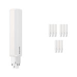 Confezione Multipack 10x Philips Corepro PL-C LED 9W 950lm - 840 Bianco Freddo | Sostitutiva 26W Confezione Multipack 10x Philips Corepro PL-C LED 9W 950lm - 840 Bianco Freddo | Sostitutiva 26W