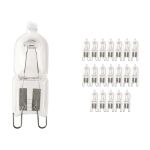 Confezione Multipack 20x Osram Alogene G9 HaloPin Forno 25W Confezione Multipack 20x Osram Alogene G9 HaloPin Forno 25W