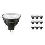 Confezione Multipack 10x Philips Master LED Faretti GU5.3 MR16 7.5W 621lm 36D - 927 Bianco Molto Caldo | Miglior resa cromatica - Dimmerabile - Sostitutiva 50W Confezione Multipack 10x Philips Master LED Faretti GU5.3 MR16 7.5W 621lm 36D - 927 Bianco Molto Caldo | Miglior resa cromatica - Dimmerabile - Sostitutiva 50W