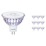 Confezione Multipack 10x Philips Master Value LED Faretti GU5.3 MR16 7.5W 660lm 60D - 940 Bianco Freddo | Miglior resa cromatica - Dimmerabile - Sostitutiva 50W Confezione Multipack 10x Philips Master Value LED Faretti GU5.3 MR16 7.5W 660lm 60D - 940 Bianco Freddo | Miglior resa cromatica - Dimmerabile - Sostitutiva 50W
