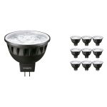 Confezione Multipack 10x Philips Master LED Faretti GU5.3 MR16 6.7W 430lm 10D - 930 Luce Calda | Miglior resa cromatica - Dimmerabile - Sostitutiva 35W Confezione Multipack 10x Philips Master LED Faretti GU5.3 MR16 6.7W 430lm 10D - 930 Luce Calda | Miglior resa cromatica - Dimmerabile - Sostitutiva 35W