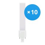Confezione Multipack 10x Osram Dulux-S LED 4W - 840 Bianco Freddo | Sostitutiva 9W Confezione Multipack 10x Osram Dulux-S LED 4W - 840 Bianco Freddo | Sostitutiva 9W