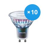 Confezione Multipack 10x Philips MASTER LED Faretti ExpertColor GU10 PAR16 5.5W 400lm 36D - 940 Bianco Freddo | Miglior resa cromatica - Dimmerabile - Sostitutiva 50W Confezione Multipack 10x Philips MASTER LED Faretti ExpertColor GU10 PAR16 5.5W 400lm 36D - 940 Bianco Freddo | Miglior resa cromatica - Dimmerabile - Sostitutiva 50W