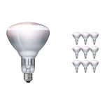 Confezione Multipack 10x Philips  BR125 E27 Riflettore 250W | Infrared  Confezione Multipack 10x Philips  BR125 E27 Riflettore 250W | Infrared