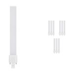 Confezione Multipack 10x Ledvance LED Dulux-S (EM Mains) 6W 700lm - 840 Bianco Freddo | Sostitutiva 11W Confezione Multipack 10x Ledvance LED Dulux-S (EM Mains) 6W 700lm - 840 Bianco Freddo | Sostitutiva 11W