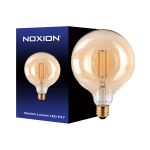 Noxion Lucent LED E27 Globe Filamento Ambra 125mm 7.2W 630lm - 822 Bianco Molto Caldo | Sostitutiva 60W Noxion Lucent LED E27 Globe Filamento Ambra 125mm 7.2W 630lm - 822 Bianco Molto Caldo | Sostitutiva 60W