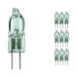 Confezione Multipack 10x Philips Microprojection Alogene G4 Bulbo Focusline 20 W  Confezione Multipack 10x Philips Microprojection Alogene G4 Bulbo Focusline 20 W