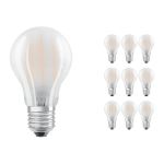 Confezione Multipack 10x Ledvance CLASSIC LED E27 Pera Filamento Ghiaccio 6.5W 806lm - 840 Bianco Freddo | Sostitutiva 60W Confezione Multipack 10x Ledvance CLASSIC LED E27 Pera Filamento Ghiaccio 6.5W 806lm - 840 Bianco Freddo | Sostitutiva 60W