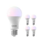 Confezione Multipack 5x Calex Smart Tuya Wifi E27 Pera 8.5W 806lm - 822-840 Regolabile Bianca | RGBW - Dimmerabile - Sostitutiva 60W Confezione Multipack 5x Calex Smart Tuya Wifi E27 Pera 8.5W 806lm - 822-840 Regolabile Bianca | RGBW - Dimmerabile - Sostitutiva 60W