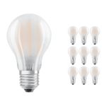 Confezione Multipack 10x Ledvance CLASSIC LED E27 Pera Filamento Ghiaccio 7.5W 1055lm - 827 Bianco Molto Caldo | Sostitutiva 75W Confezione Multipack 10x Ledvance CLASSIC LED E27 Pera Filamento Ghiaccio 7.5W 1055lm - 827 Bianco Molto Caldo | Sostitutiva 75W