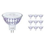 Confezione Multipack 10x Philips Master Value LED Faretti GU5.3 MR16 5.8W 490lm 36D - 940 Bianco Freddo | Miglior resa cromatica - Dimmerabile - Sostitutiva 35W Confezione Multipack 10x Philips Master Value LED Faretti GU5.3 MR16 5.8W 490lm 36D - 940 Bianco Freddo | Miglior resa cromatica - Dimmerabile - Sostitutiva 35W