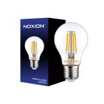 Noxion Lucent LED E27 Pera Filamento Chiara 4.5W 470lm - 822-827 Dim To Warm | Dimmerabile - Sostitutiva 40W Noxion Lucent LED E27 Pera Filamento Chiara 4.5W 470lm - 822-827 Dim To Warm | Dimmerabile - Sostitutiva 40W