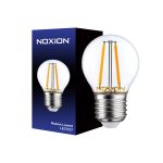 Noxion Lucent LED E27 Sferica Filamento Chiara 2.5W 250lm - 827 Bianco Molto Caldo | Dimmerabile - Sostitutiva 25W Noxion Lucent LED E27 Sferica Filamento Chiara 2.5W 250lm - 827 Bianco Molto Caldo | Dimmerabile - Sostitutiva 25W