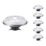 Confezione Multipack 6x Philips MASTER LED Faretti G53 AR111 10.8W 600lm 40D - 927 Bianco Molto Caldo | Miglior resa cromatica - Dimmerabile - Sostitutiva 50W Confezione Multipack 6x Philips MASTER LED Faretti G53 AR111 10.8W 600lm 40D - 927 Bianco Molto Caldo | Miglior resa cromatica - Dimmerabile - Sostitutiva 50W