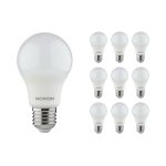 Confezione Multipack 10x Noxion Lucent Classic LED E27 Pera Ghiaccio 4.9W 480lm - 830 Luce Calda | Sostitutiva 40W Confezione Multipack 10x Noxion Lucent Classic LED E27 Pera Ghiaccio 4.9W 480lm - 830 Luce Calda | Sostitutiva 40W