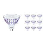 Confezione Multipack 10x Philips Master LED Faretti GU5.3 MR16 5.8W 345lm 36D - 922-927 Dim To Warm | Miglior Resa Cromatica - Dimmerabile - Sostitutiva 35W Confezione Multipack 10x Philips Master LED Faretti GU5.3 MR16 5.8W 345lm 36D - 922-927 Dim To Warm | Miglior Resa Cromatica - Dimmerabile - Sostitutiva 35W