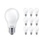 Confezione Multipack 10x Philips MASTER Value LED Bulbo E27 Pera Ghiaccio 5.9W 806lm - 927 Bianco Molto Caldo | Miglior resa cromatica - Dimmerabile - Sostitutiva 60W Confezione Multipack 10x Philips MASTER Value LED Bulbo E27 Pera Ghiaccio 5.9W 806lm - 927 Bianco Molto Caldo | Miglior resa cromatica - Dimmerabile - Sostitutiva 60W