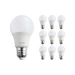 Confezione Multipack 10x Noxion Pro LED E27 Pera Ghiaccio 9W 806lm - 822-827 Dim To Warm | Dimmerabile - Sostitutiva 60W Confezione Multipack 10x Noxion Pro LED E27 Pera Ghiaccio 9W 806lm - 822-827 Dim To Warm | Dimmerabile - Sostitutiva 60W
