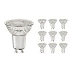 Confezione Multipack 10x Noxion PerfectColor Faretti LED GU10 PAR16 4W 345lm 36D - 940 Bianco Freddo | Miglior resa cromatica - Dimmerabile - Sostitutiva 50W Confezione Multipack 10x Noxion PerfectColor Faretti LED GU10 PAR16 4W 345lm 36D - 940 Bianco Freddo | Miglior resa cromatica - Dimmerabile - Sostitutiva 50W